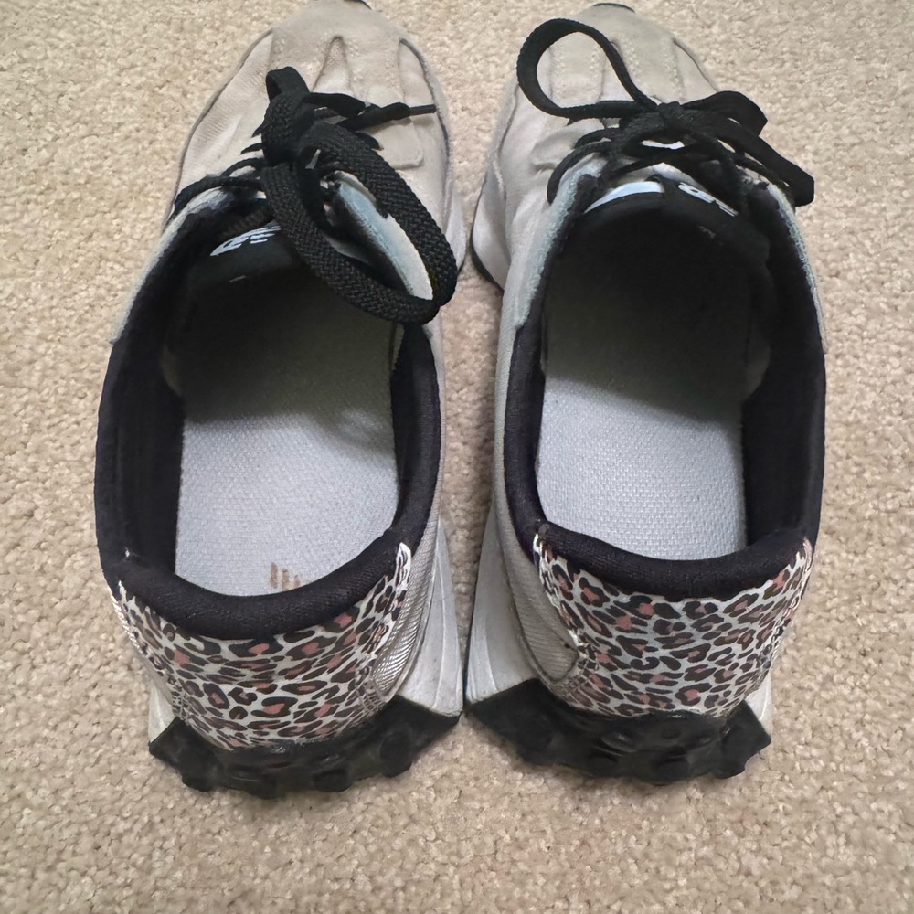 New Balance Kids Sneakers with Leopard Accents